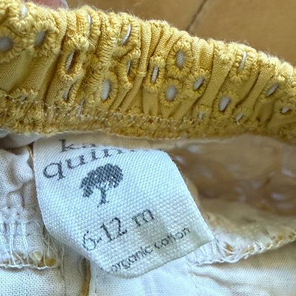 💙5/$25💙Kate Quinn Organic Cotton Halter Romper 6-12M - Picture 3 of 4